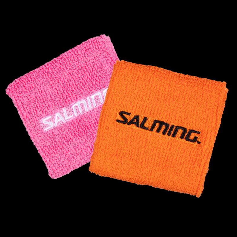 Salming Wristband Short orange/pink (2-Pack)