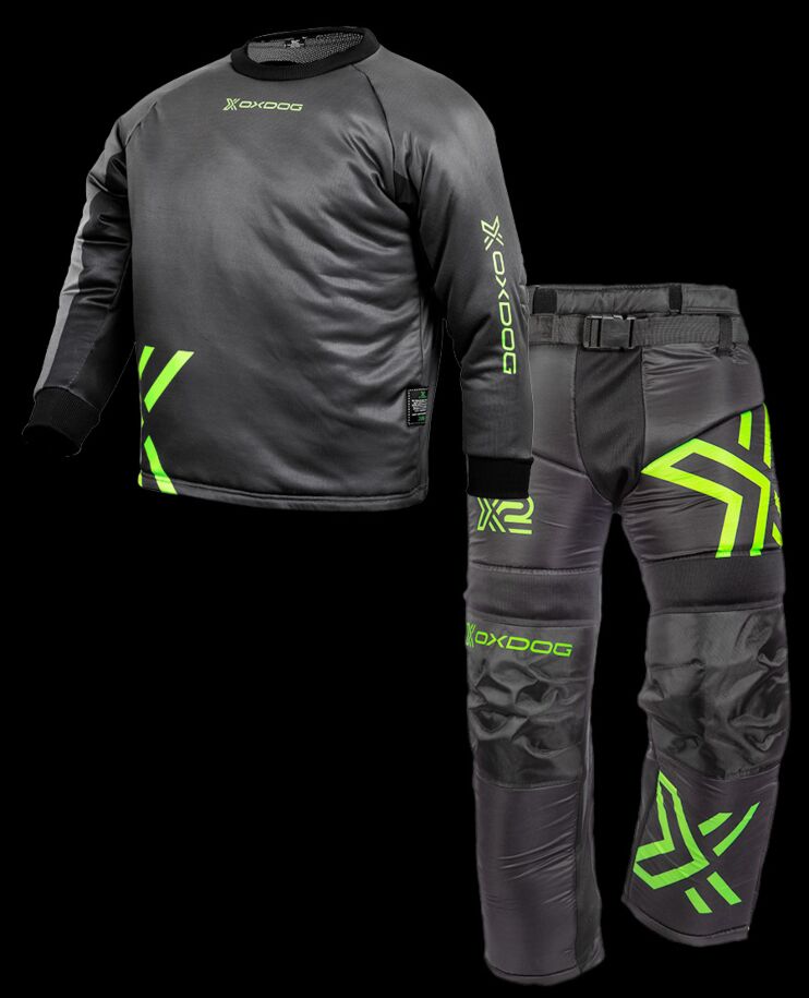 OXDOG Set de gardien X2 Junior black/green
