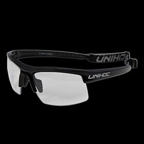 unihoc Sportbrille Energy Junior schwarz/silber