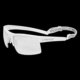 unihoc lunettes de sport Energy senior blanc/argent