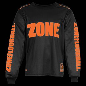 Zone Goaliepullover UPGRADE Super Wide black/lava orange