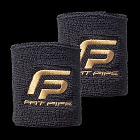 Fatpipe Wristband Ley black/gold (2-Pack)