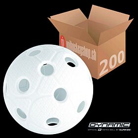 unihoc Matchball Dynamic weiss (200er Pack)