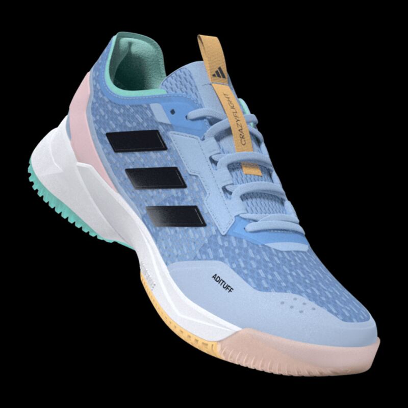 Adidas Crazyflight 6 Women glow blue/shadow navy