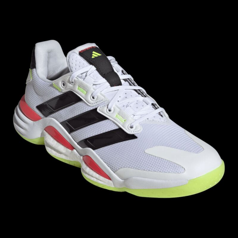 Adidas Stabil 16 white/aurora metallic/plum