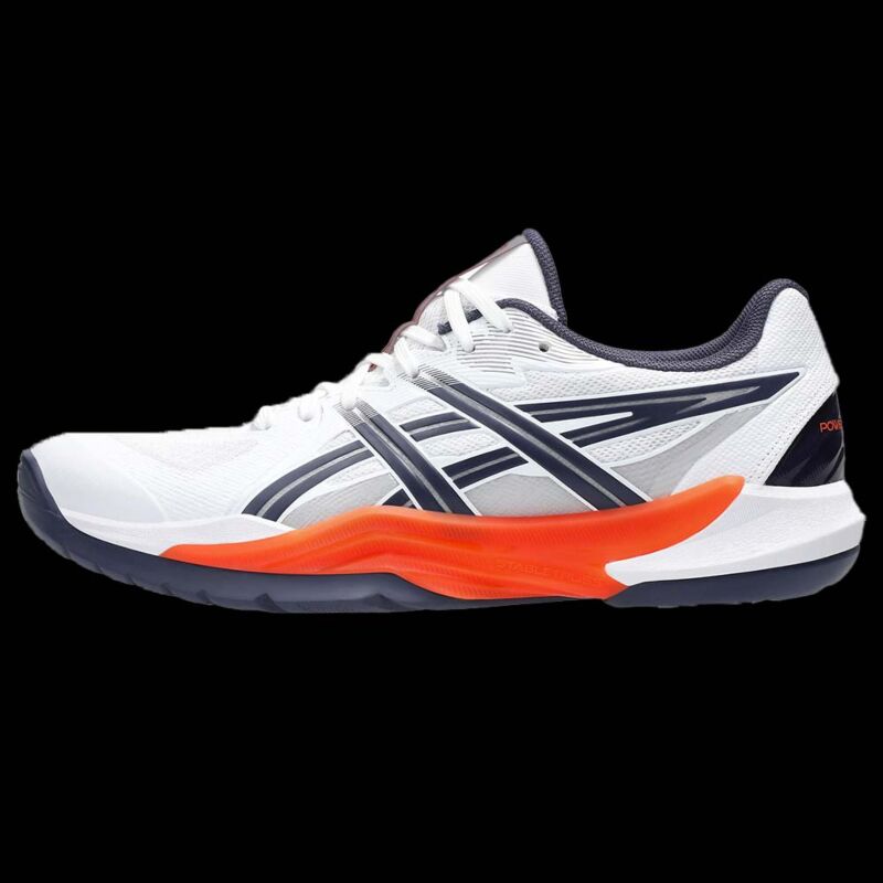 asics POWERBREAK FF Men white/nova orange