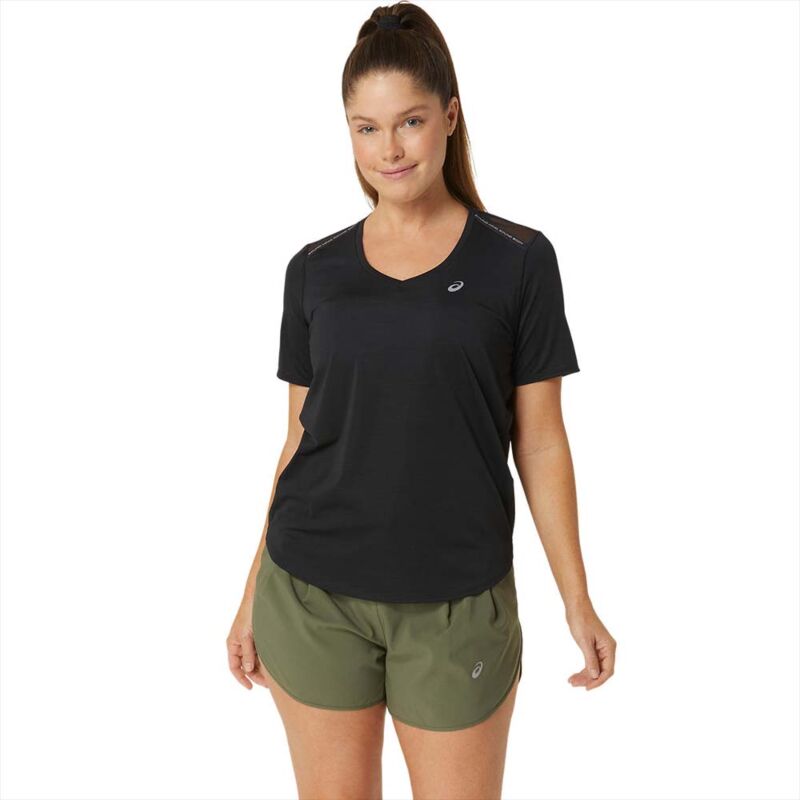 asics ROAD V-NECK SS TOP Lady performance lady
