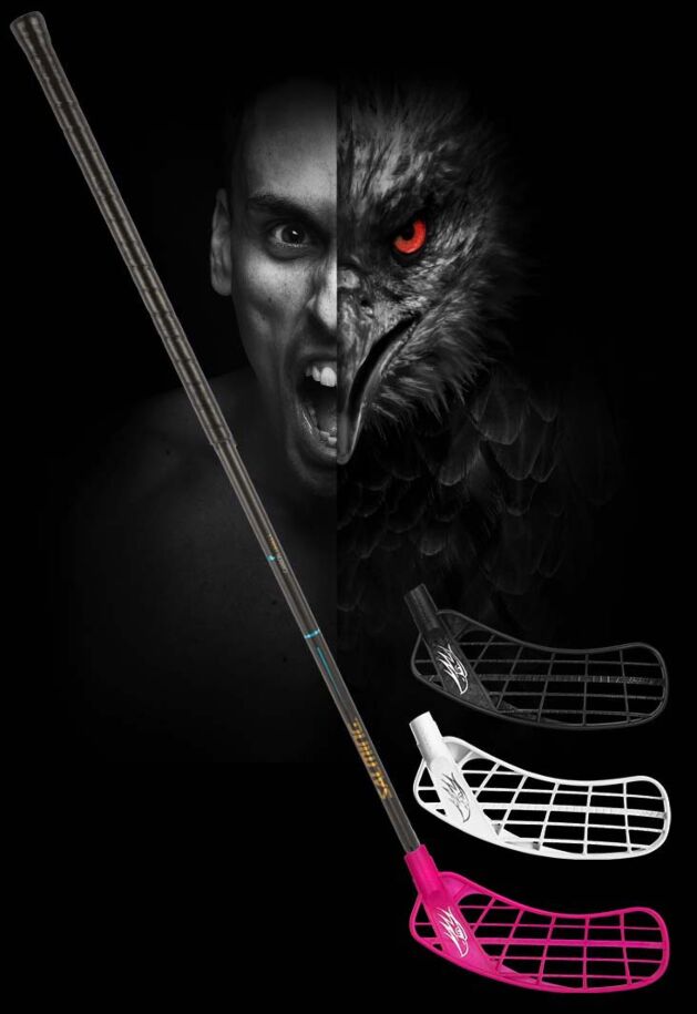 Salming HAWK P-Series Configurator black/cyan Salming HAWK P-Series Configurator black/cyan