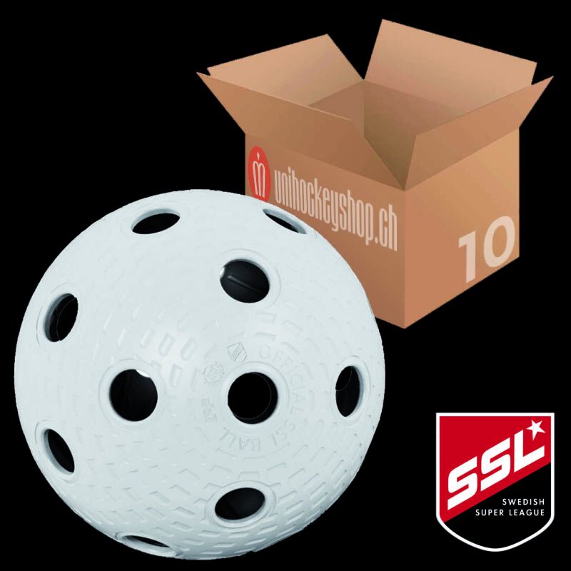 Klubbhuset Matchball SSL weiss (10er Pack)