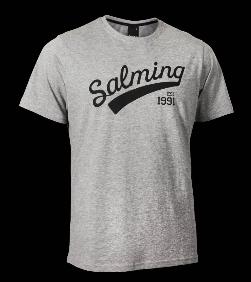 Salming Logo Tee grey
