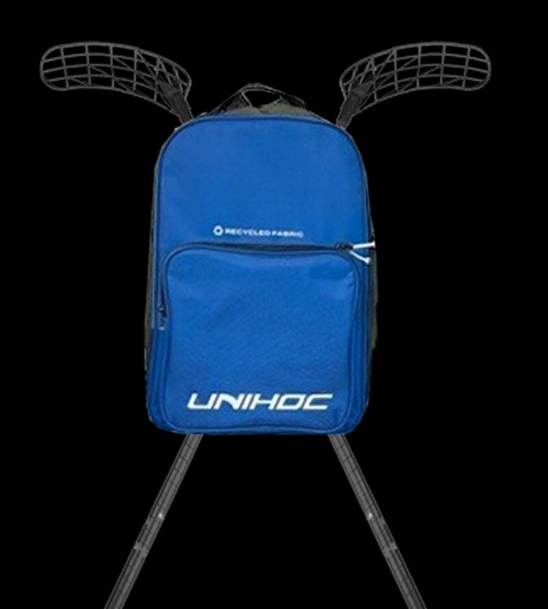 unihoc Rucksack Classic blau mit Stockhalterung