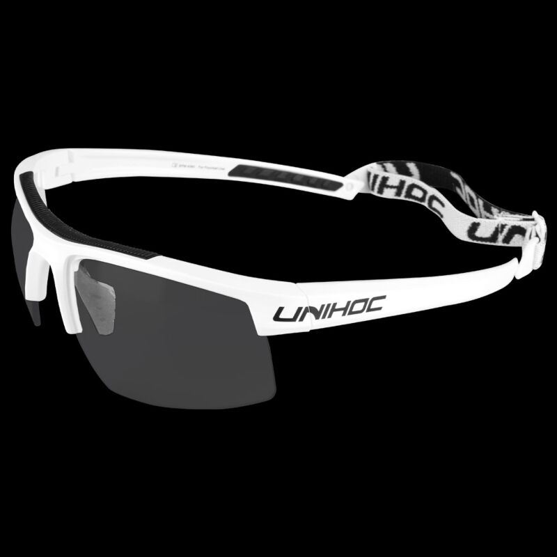 unihoc lunettes de sport Energy senior blanc