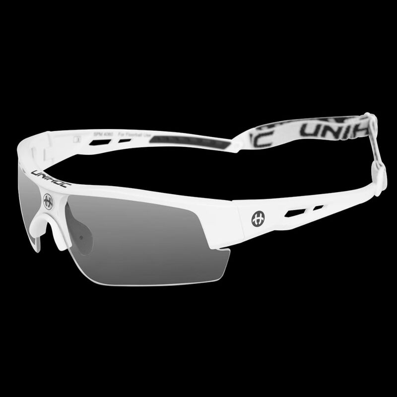 unihoc lunettes de sport Victory senior blanc