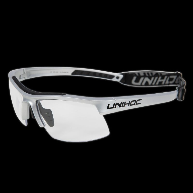 unihoc Sportbrille Energy Kids silver/black