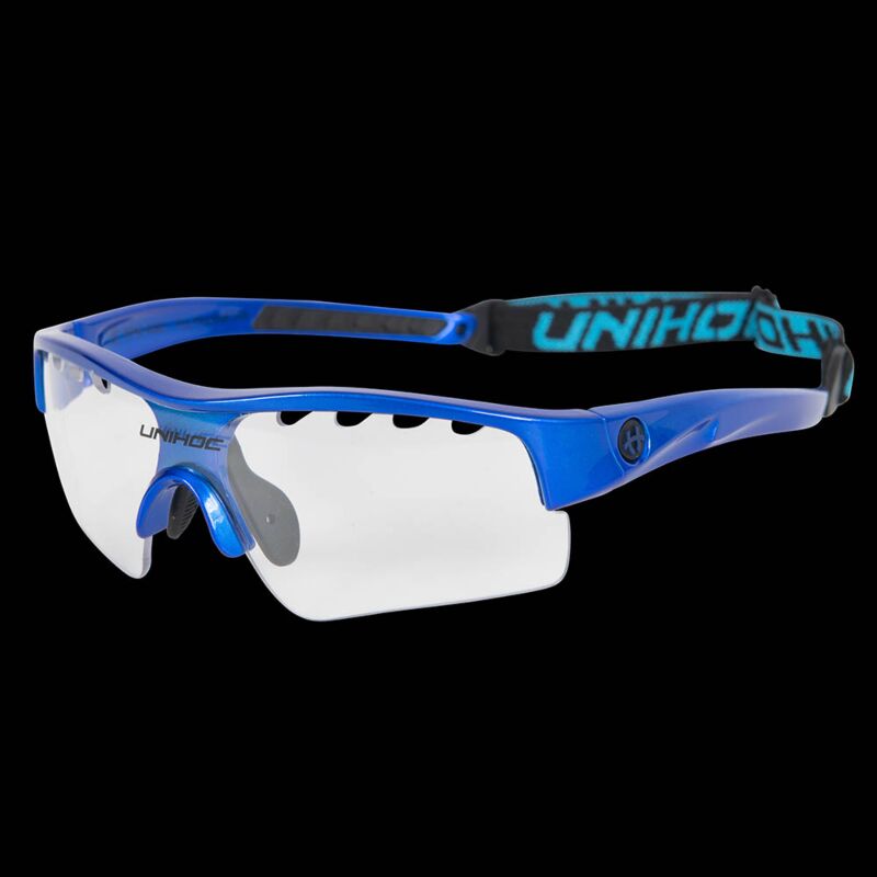 unihoc Sportbrille Victory Kids blau/schwarz