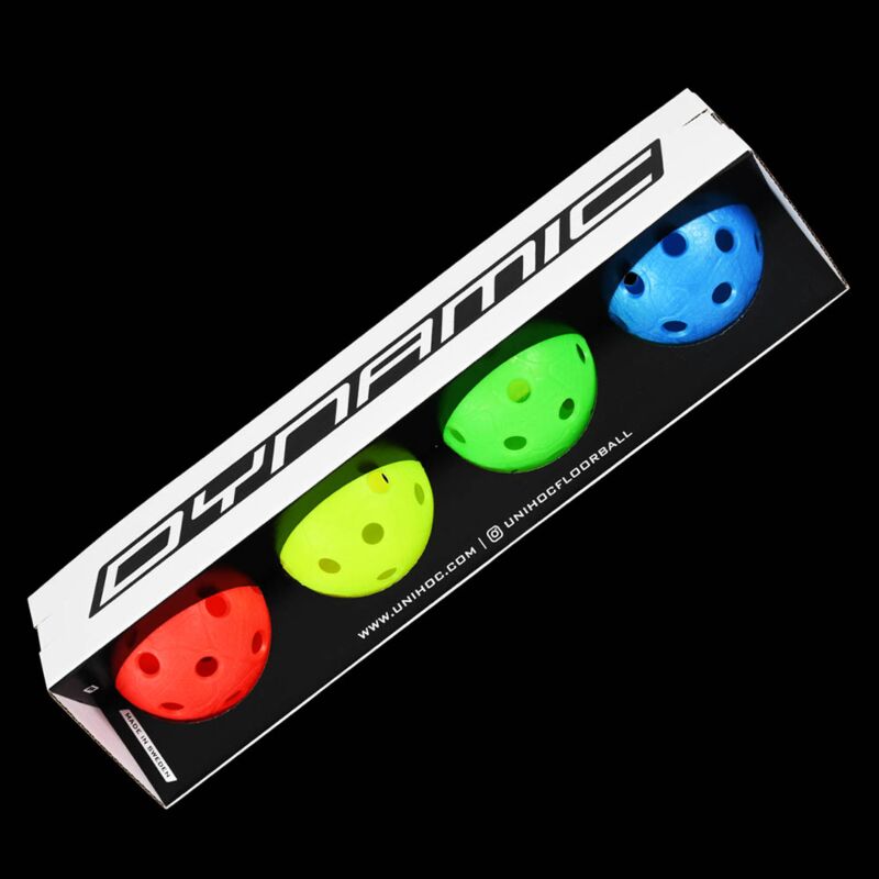 unihoc Matchball Dynamic IFF coloured (4-Pack)