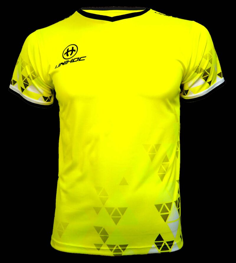 unihoc T-shirt Arosa jaune néon