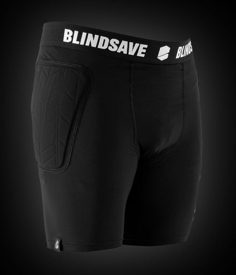 Blindsave Goalie Shorts (mit Polster und Tiefschutz)