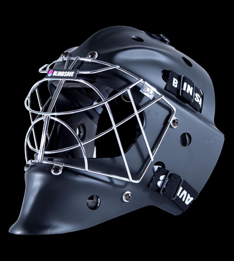 Blindsave Goalie Mask ORIGINAL black matt