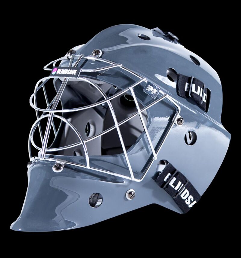Blindsave Goalie Mask ORIGINAL grey