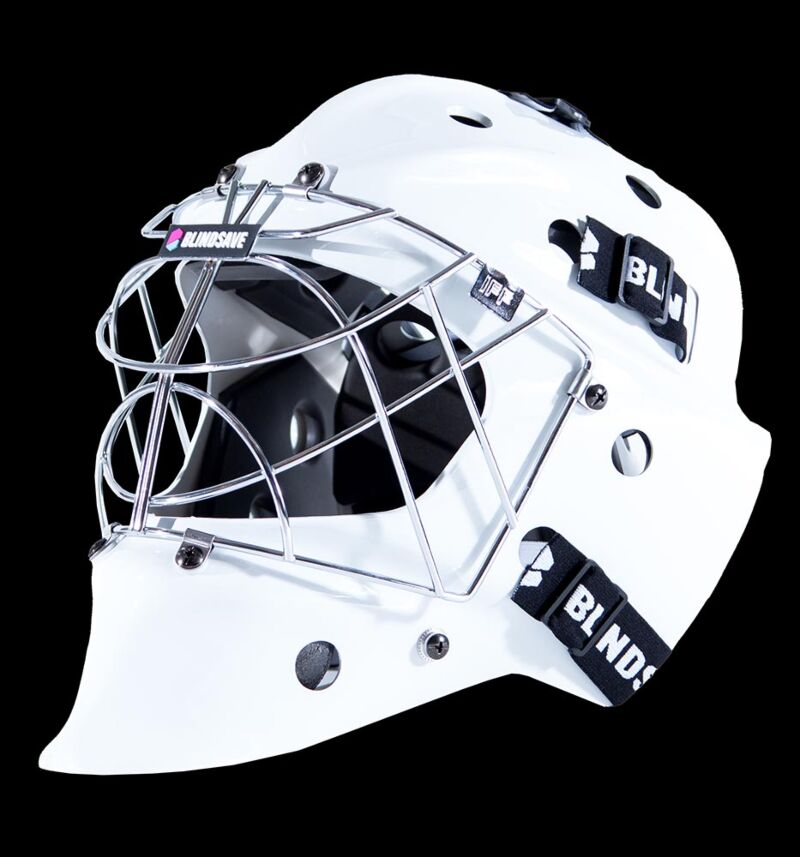 Blindsave Goalie Mask ORIGINAL white