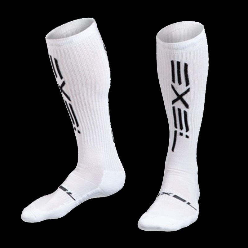 Exel chaussettes Smooth blanc