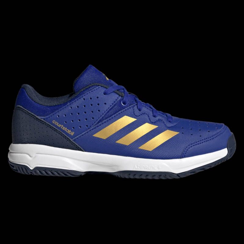 Adidas Court Stabil Junior blue/gold