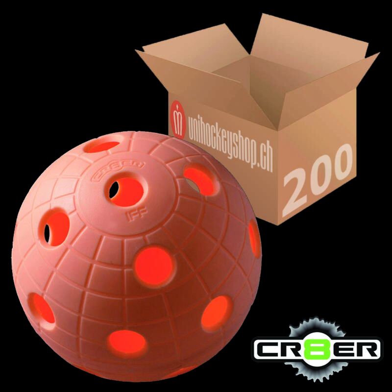 unihoc Matchball CR8ER peach (200er Pack)